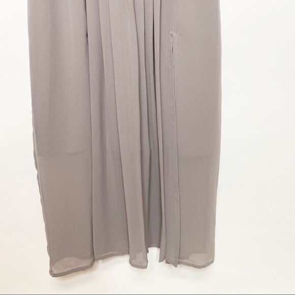 Warehouse Pleated Sleeveless Dress Size 6 - Picture 5 of 12